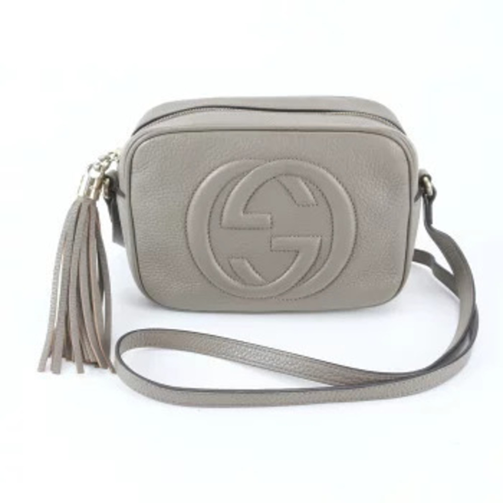 Gucci Soho Disco bag Interlocking GG leather shoulder crossbody WIM